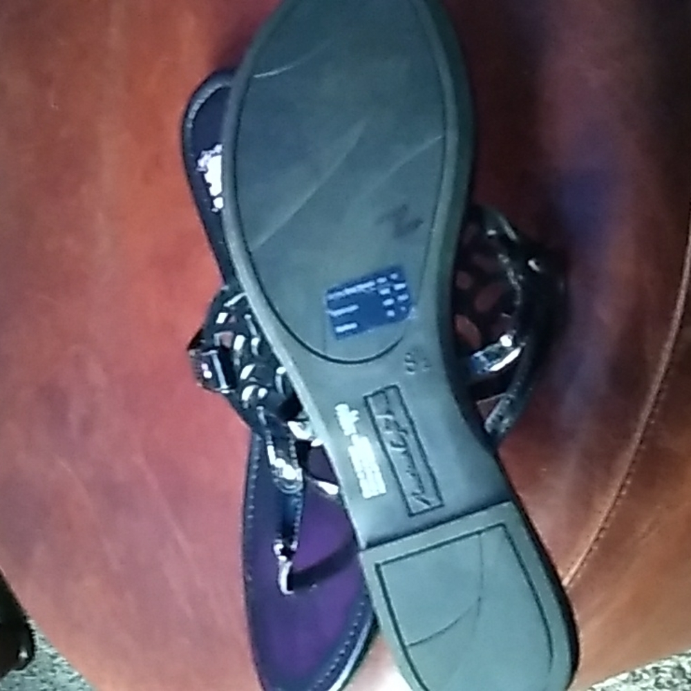 Women's blk sandals - Picture 3 of 3